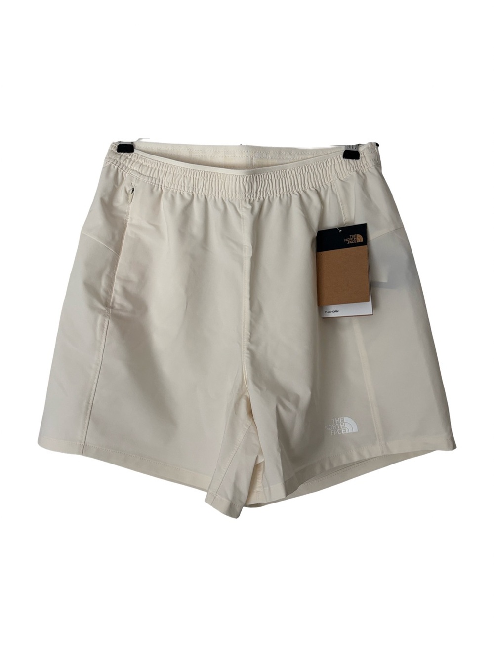 The North Face Wander Short 2.0 in off white / cream color